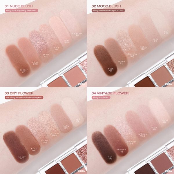 Bbia Ready To Wear Eye Palette - Hình ảnh 2