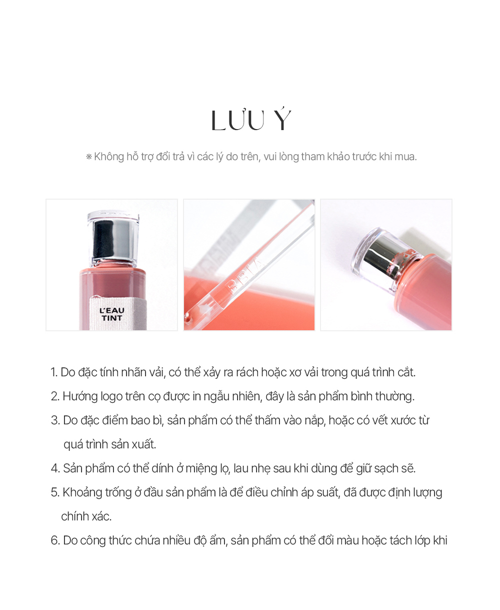 Bbia L'eau Tint - Hình ảnh 14