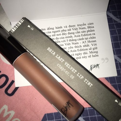 BBIA Last Velvet Lip Tint – Version 8 photo review