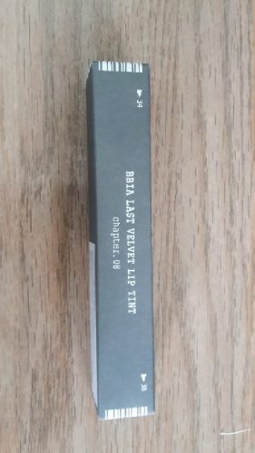 BBIA Last Velvet Lip Tint – Version 8 photo review